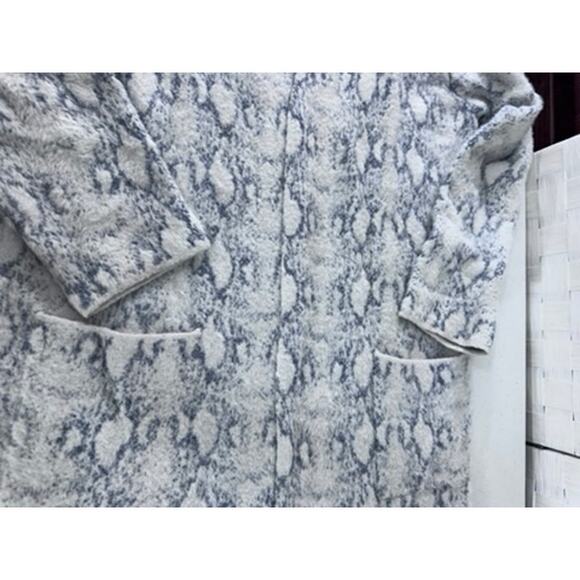 "Johnston & Murphy" Womens Long Cardigan Sweater SZ M Open Front WORK  OFFICE - Picture 9 of 11